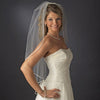Bridal Wedding Single Layer Fingertip Length Bridal Wedding Veil 4742 1F