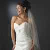Bridal Wedding Single Layer Elbow Length Bridal Wedding Veil 520 w/ Scattered Crystals & Pearls