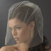 Fine Single Tier Bridal Wedding Birdcage Face Bridal Wedding Veil Blusher 500
