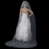 Bridal Wedding Cut Edge Bridal Wedding Veil VC