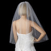 Bridal Wedding Cut Edge Bridal Wedding Veil VC