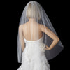 Bridal Wedding Cut Edge Bridal Wedding Veil VC