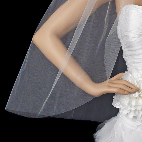 Bridal Wedding Cut Edge Bridal Wedding Veil VC