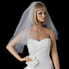 Bridal Wedding Cut Edge Bridal Wedding Veil VC