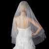 Bridal Wedding Cut Edge Bridal Wedding Veil VC