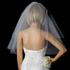 Bridal Wedding Cut Edge Bridal Wedding Veil VC
