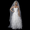 Bridal Wedding Rattail Satin Corded Edge Bridal Wedding Veil VR
