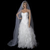 Bridal Wedding Rattail Satin Corded Edge Bridal Wedding Veil VR