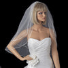 Bridal Wedding Rattail Satin Corded Edge Bridal Wedding Veil VR