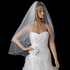 Bridal Wedding Rattail Satin Corded Edge Bridal Wedding Veil VR
