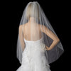 *Bridal Wedding Shimmer Cut Edge Bridal Wedding Veil VSH C