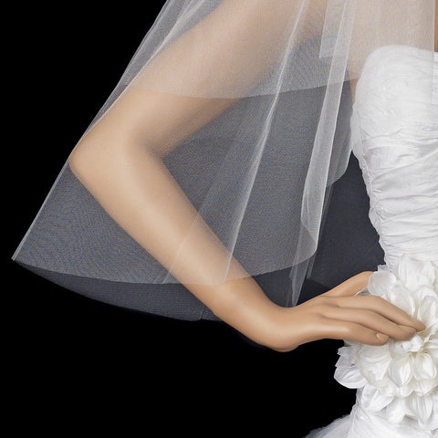 *Bridal Wedding Shimmer Cut Edge Bridal Wedding Veil VSH C