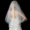 *Bridal Wedding Shimmer Cut Edge Bridal Wedding Veil VSH C