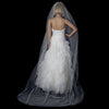 *Bridal Wedding Shimmer Pencil Edge Bridal Wedding Veil VSH P