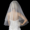 *Bridal Wedding Shimmer Pencil Edge Bridal Wedding Veil VSH P