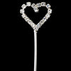 Bridal Wedding Bouquet Jewelry 220 Silver Clear