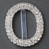 Crystal Oval Bridal Wedding Bouquet Rhinestone Buckle BQ 2194