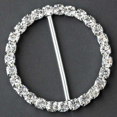 Crystal Accent for Bridal Wedding Bouquets Buckle 2338