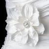 * Jeweled Delphinium Flower Bridal Wedding Headpiece Bridal Wedding Hair Clip 413 White or Ivory