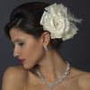 * Ivory Bridal Wedding Hair Clip or Bridal Wedding Hair Clip Bridal Wedding Brooch 474