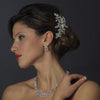 Rhinestone & Pearl Vintage Bridal Wedding Hair Comb 599