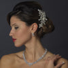 Rhinestone & Pearl Vintage Bridal Wedding Hair Comb 599