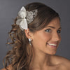 Beautiful Vintage Bridal Wedding Hair Comb 592
