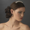 Stunning Swarovski Crystal and Pearl Bridal Wedding Hair Comb 354