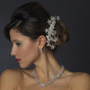 Swarovski Crystal Bridal Wedding Hair Comb 589