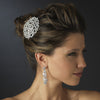 Silver Clear Headpiece 6548