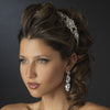 Silver Plated Bridal Wedding Headband HP 8253