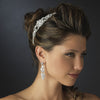 Silver Plated Bridal Wedding Headband HP 8253