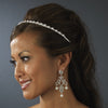 Silver Pearl & Rhinestone Headpiece Bridal Wedding Headband 7068