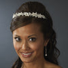 Pearl & Crystal Champagne Bridal Wedding Headband Bridal Wedding Tiara HP 7352
