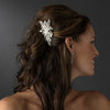 Wonderful Silver Clear Crystal Bridal Wedding Hair Comb 9843