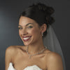 Gold & Ivory Pearl Vine Bridal Wedding Necklace N 2657