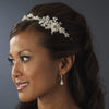 Elegant Pearl & Crystal Bridal Wedding Headband Side Accent Bridal Wedding Hair Vine HP 4630