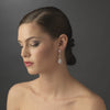 Earring 5355 Silver Clear