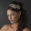 Headpiece 9993 Silver Ivory
