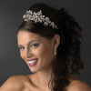Headpiece 9998 Silver White