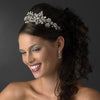 Headpiece 9998 Silver White