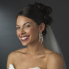 Silver Bridal Wedding Chandelier Bridal Wedding Earrings E 8321