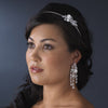 Silver Plated Swarovski Bridal Wedding Headband HP 8248