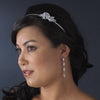 Earring 937 Silver Clear