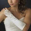 Formal Elbow Fingerless Bridal Wedding Gloves GL 211