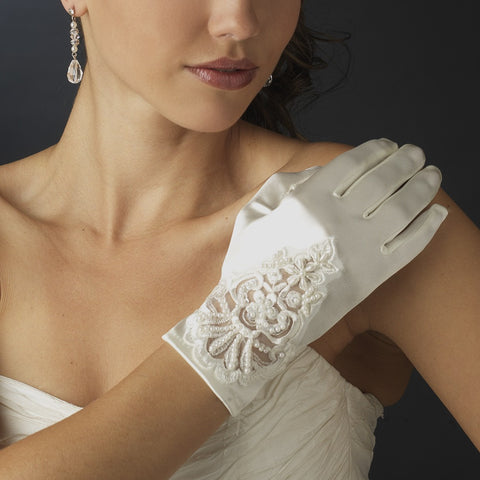 Formal Bridal Wedding Gloves 46