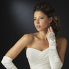 Elegant Fingerless Bridal Wedding Glove GL 9053 E