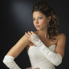 Elegant Fingerless Bridal Wedding Glove GL 9053 E
