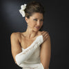 Designer Fingerless Bridal Wedding Glove GL 9130 A