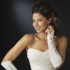 Designer Fingerless Bridal Wedding Glove GL 9130 A